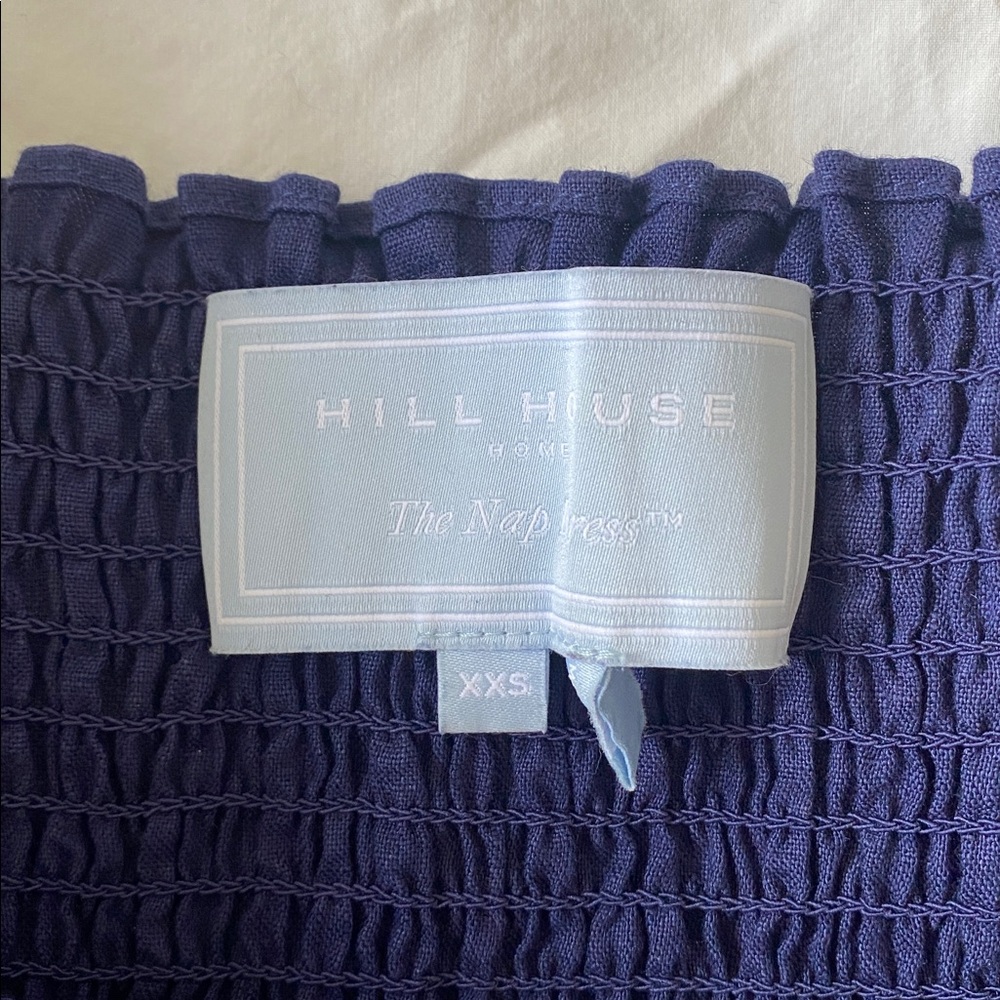 Navy Linen Hill House Home Athena Dress - Picture 3 of 4